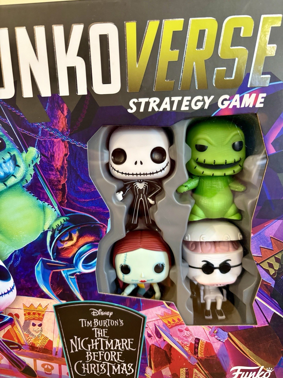 Funko Pop! Funkoverse Strategy Game – Nightmare Before Christmas – 2+ Players