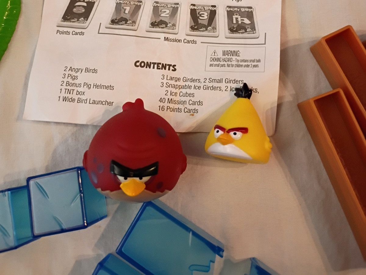 Angry Birds On Thin Ice 2011 Mattel Game