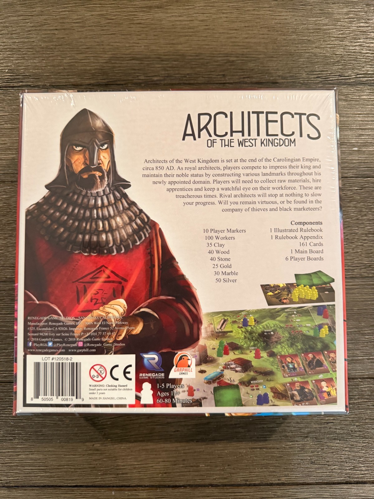 Architects of the West Kingdom Board Game