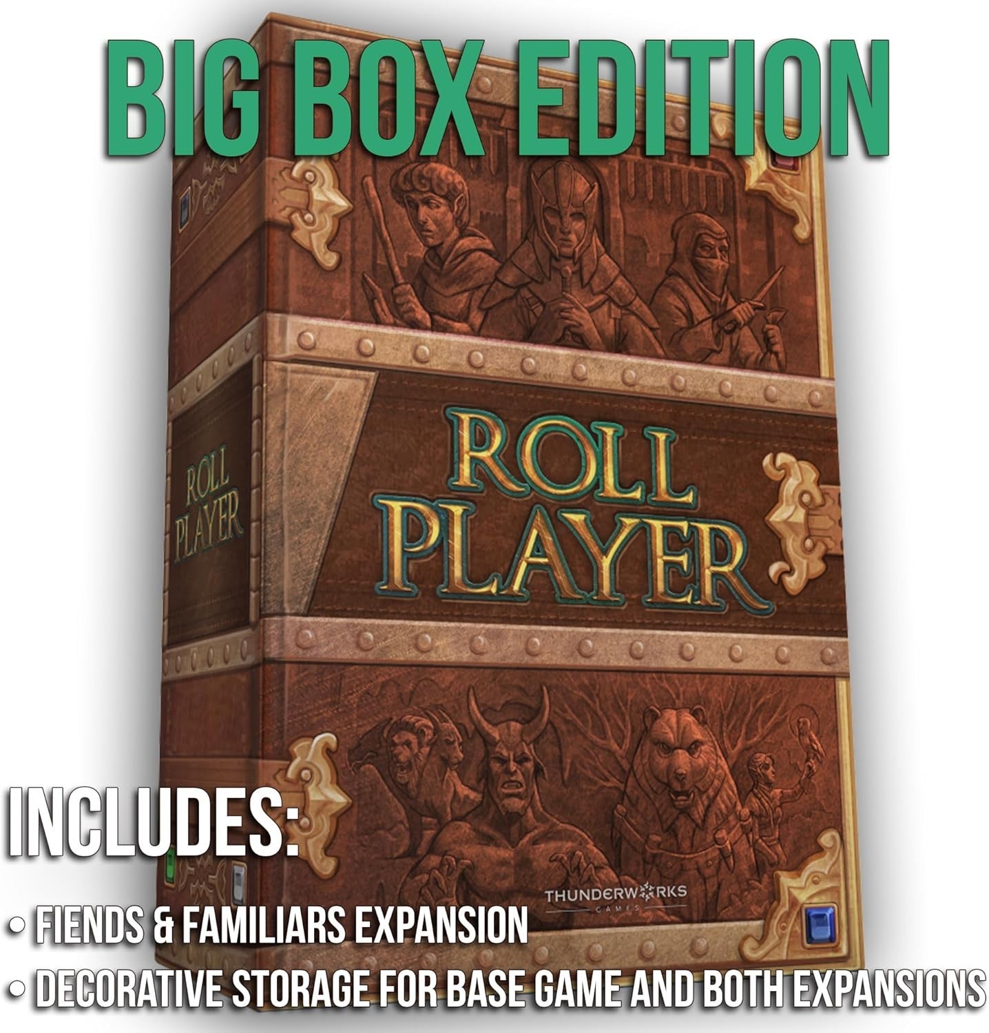 Roll Player Fiends & Familiars Big Box Edition Board Game Expansion 1-4P