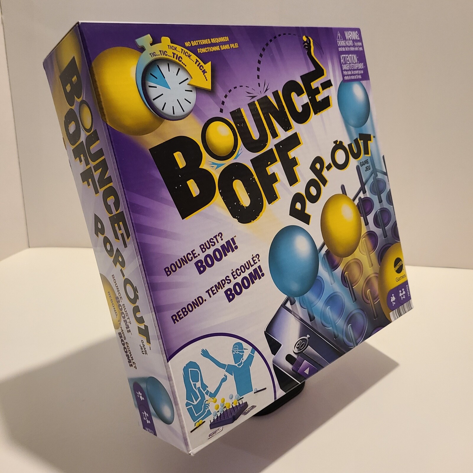 Bounce-Off Pop-Out Party Game. No Batteries Required by Mattel Games.