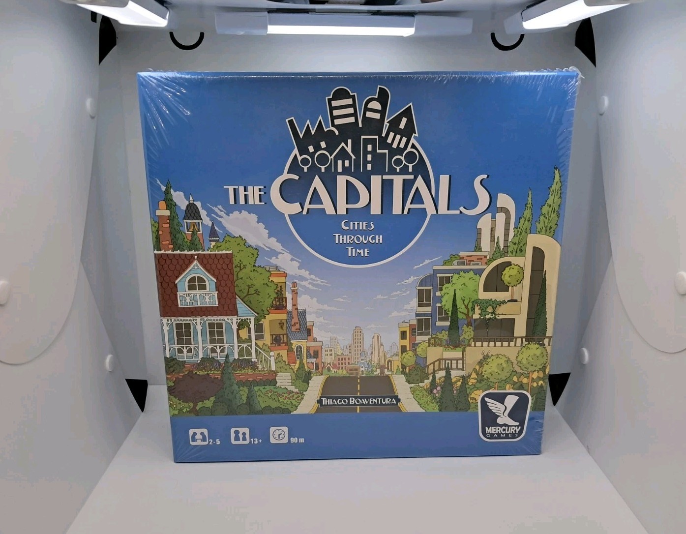 The Capitals: Cities Through Time By Mercury Games New Sealed
