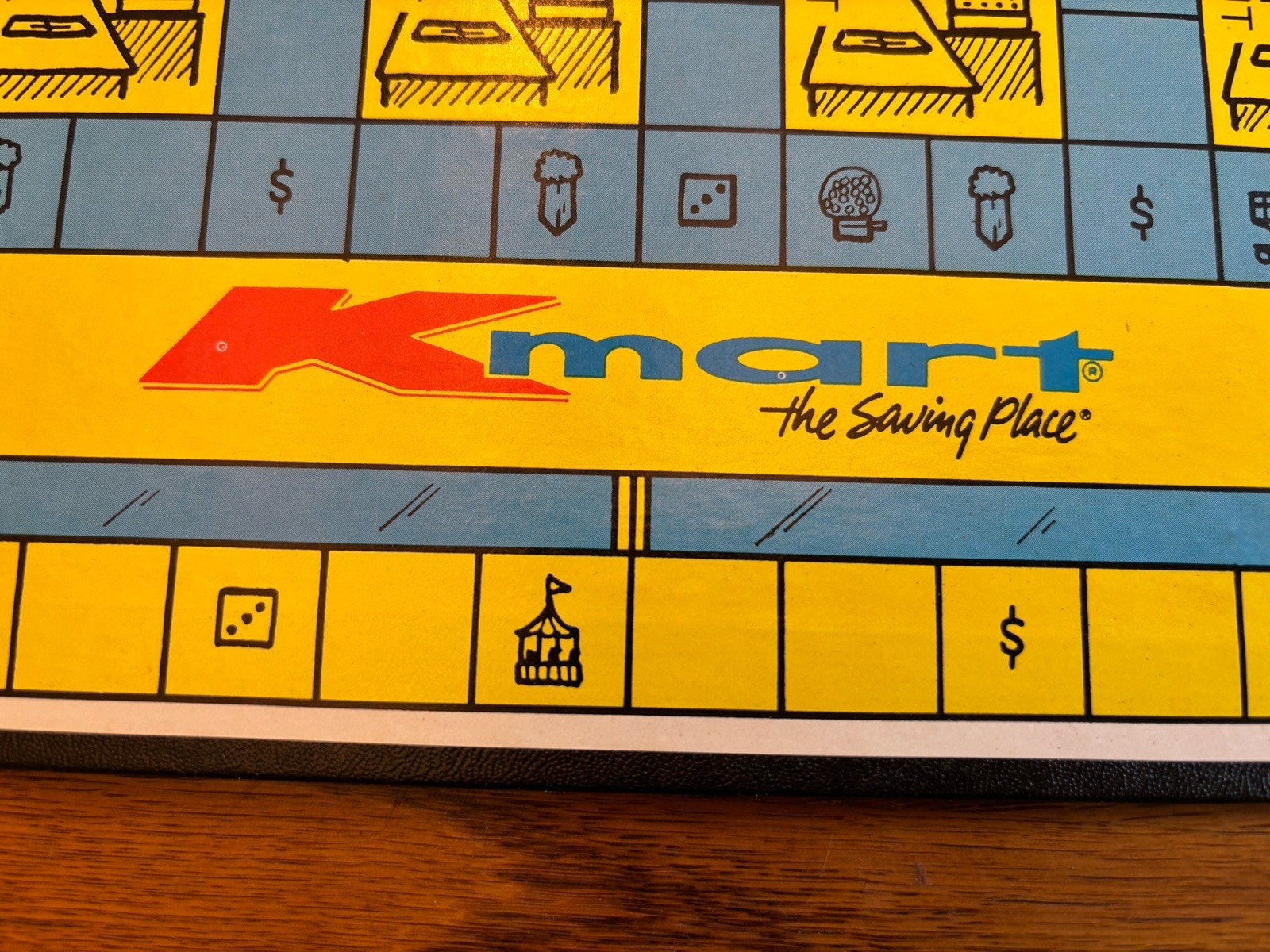 VINTAGE RARE 1986 BLUE LIGHT SPECIAL K-MART BOARD GAME USA Johnston Games GUC