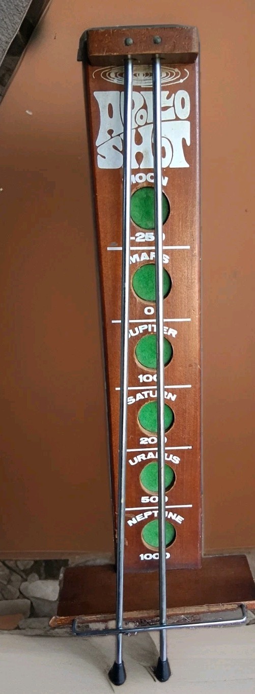 Classic Shoot The Moon Wooden Game – Solid Walnut Japan