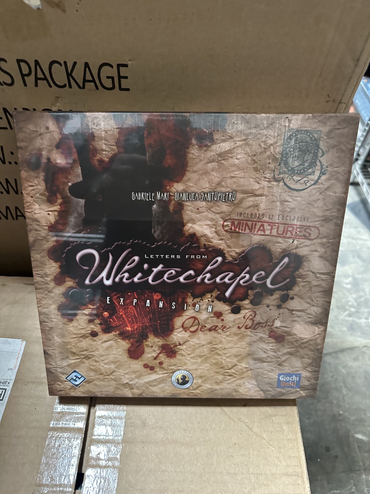 Letters From Whitechapel Dear Boss Expansion NEW SEALED FREE SHIPPING