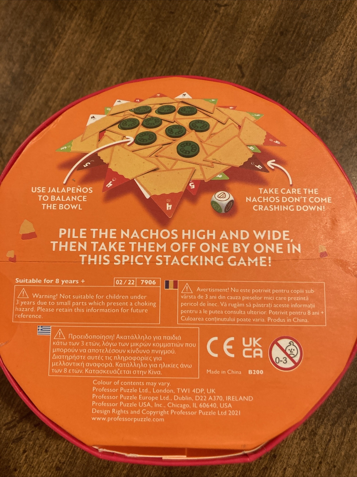 Nacho Stack! Stacking Game | 2-6 Players[Board Game]