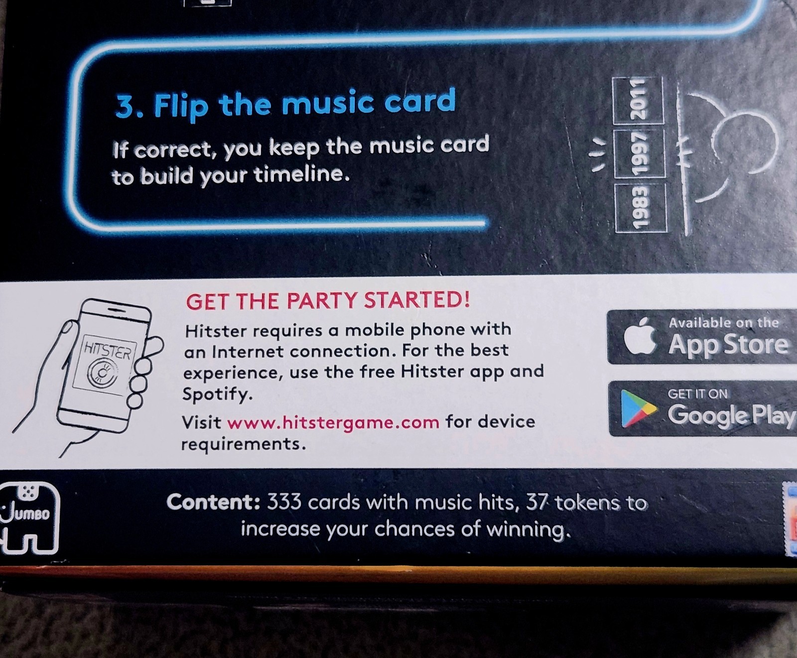 Hitster The Music Party Game Box 25 Bonus Songs VG ++++ In 📦 Box