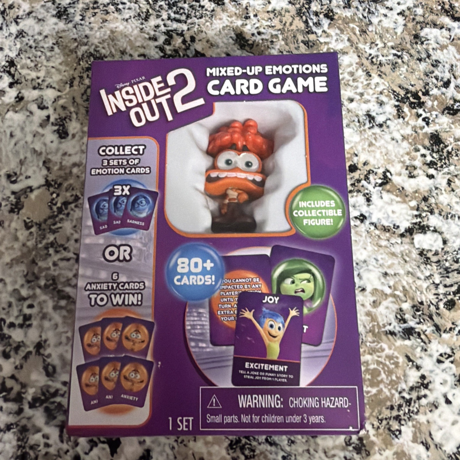 Just Play Disney & Pixar Inside Out 2 Mixed-Up Emotions Card Game – 1 Set