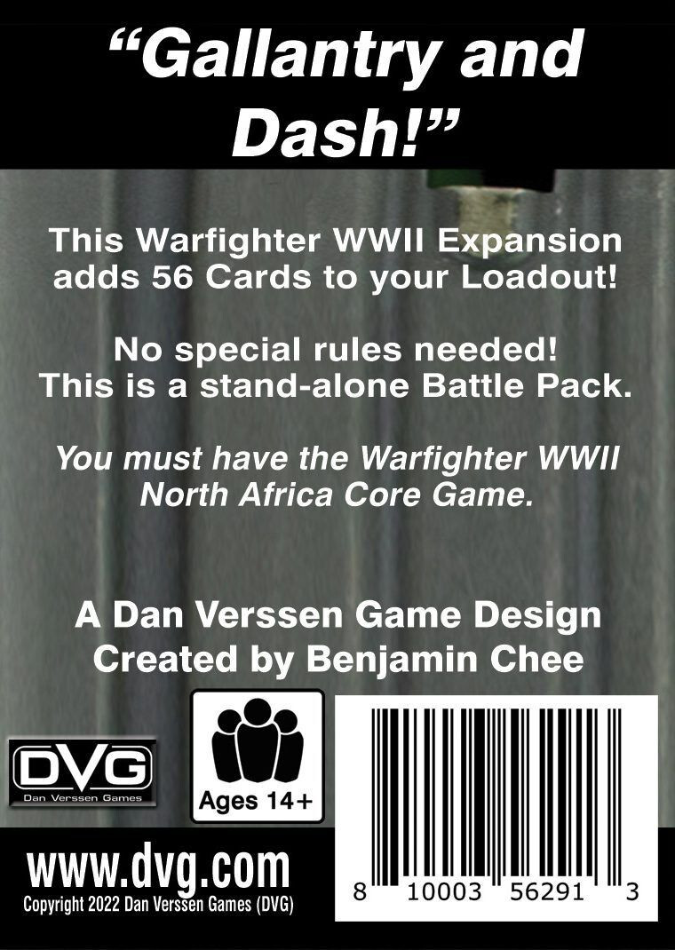 DVG Warfighter: WWII Expansion #74 – Battle of Damascus DVG NISW Fast Ship