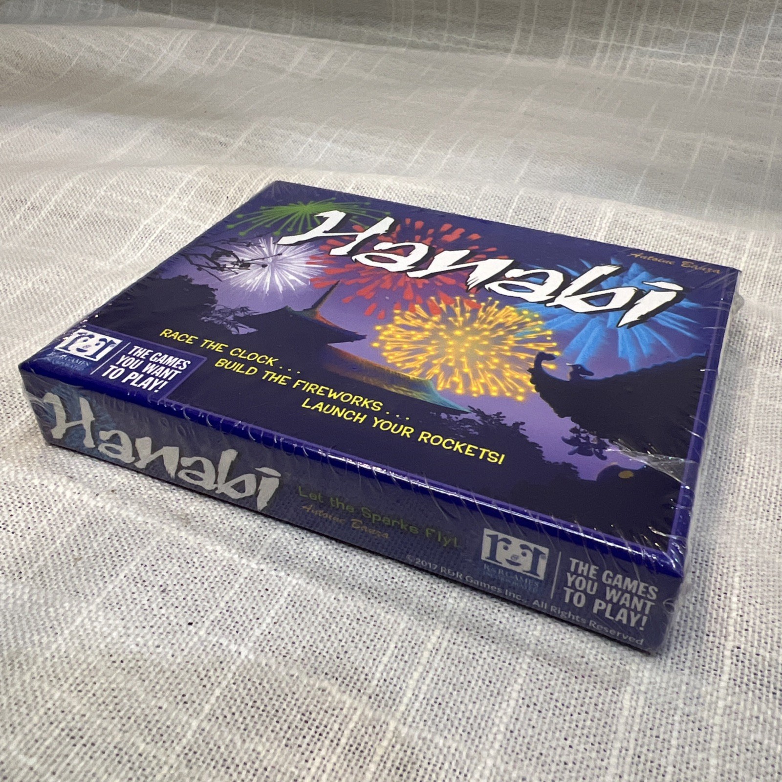 Hanabi Strategy Game Antoine Banza 2017 Race the Clock 2-5 Players NEW Sealed
