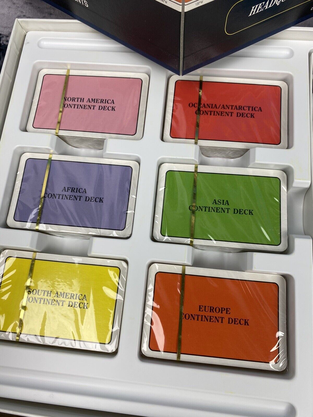 Vintage National Geographic Board Game Open Box Unused On Assignment (H8)