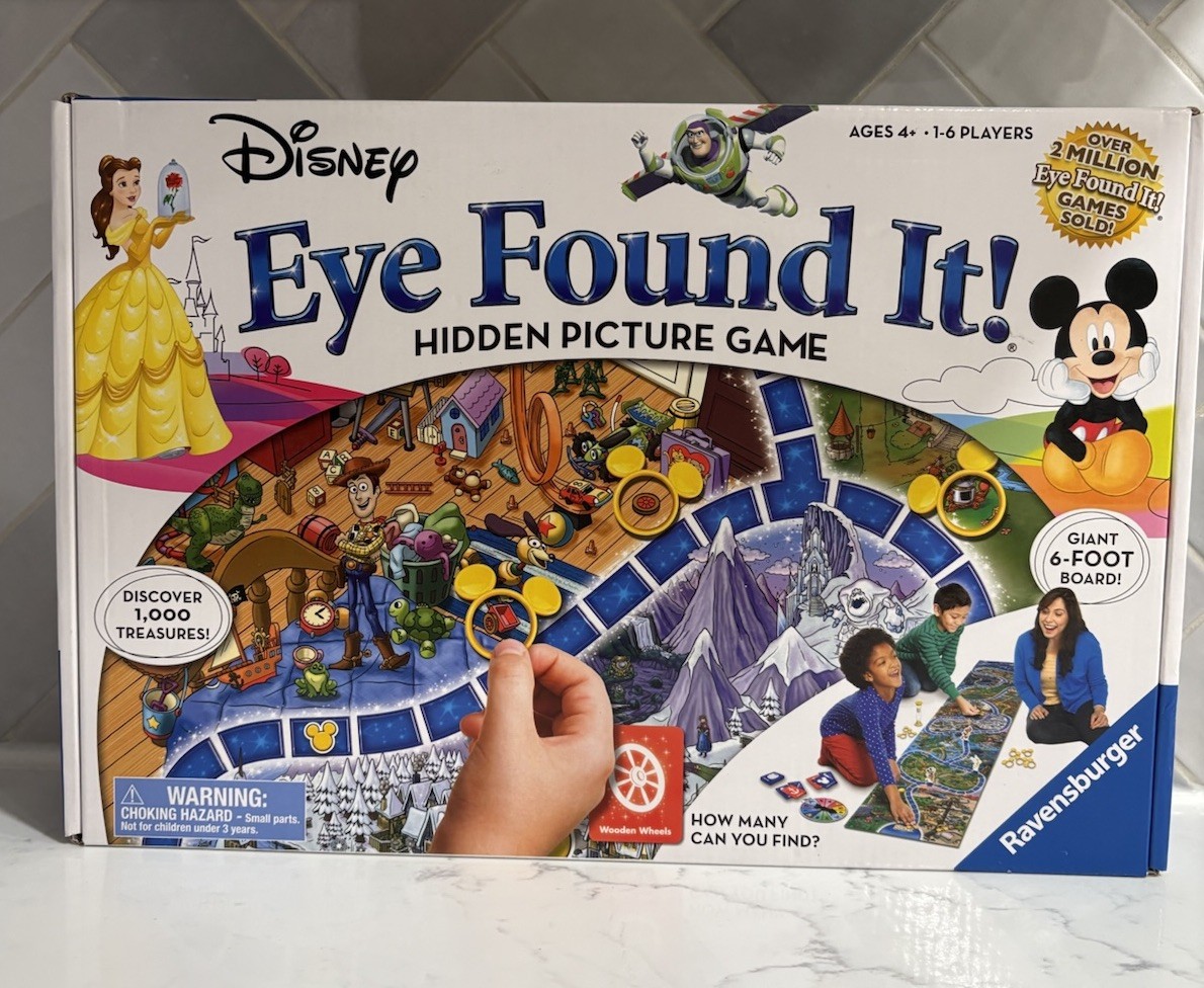 Ravensburger Disney Eye Found It Hidden Picture Game Complete Ages 4+