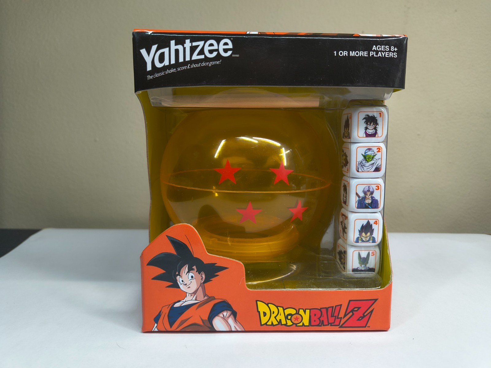 Dragon Ball Z Yahtzee Board Game NEW Open Box Hasbro USAopoly DBZ New