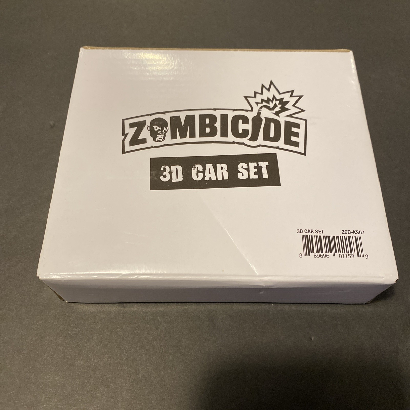 CMON Zombicide 3D Car Set (Kickstarter Exclusive) NIB