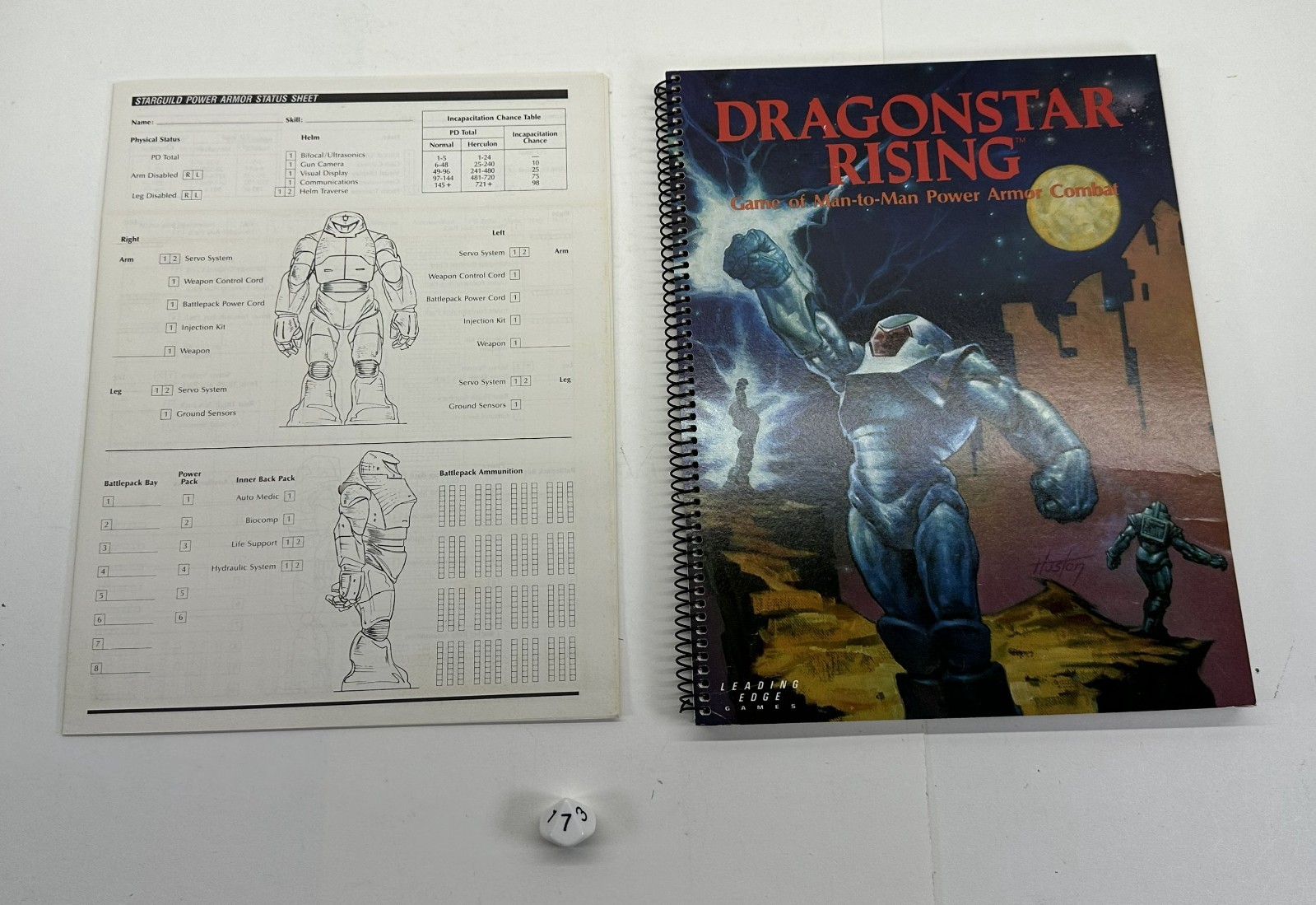 Leading Edge Games Dragonstar Rising No. 10400 *Unpunched*