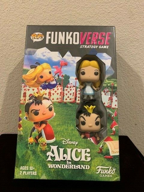 Funkoverse 2021 Alice In Wonderland Disney Strategy Game CHASE FUNKO POP RARE