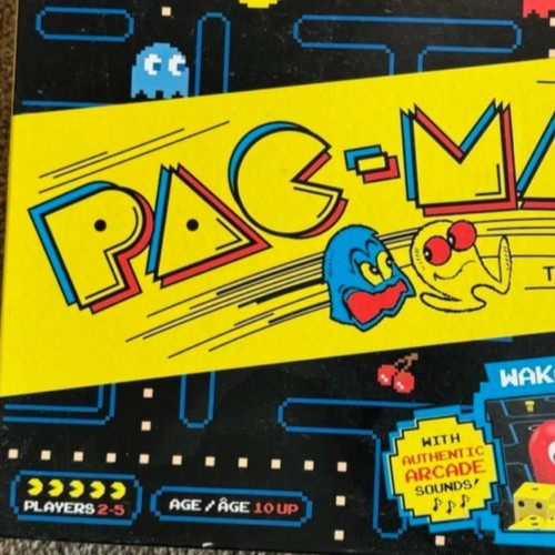 Pac-Man The Board Game Complete – Tested – Classic With Authentic Arcade Sounds!