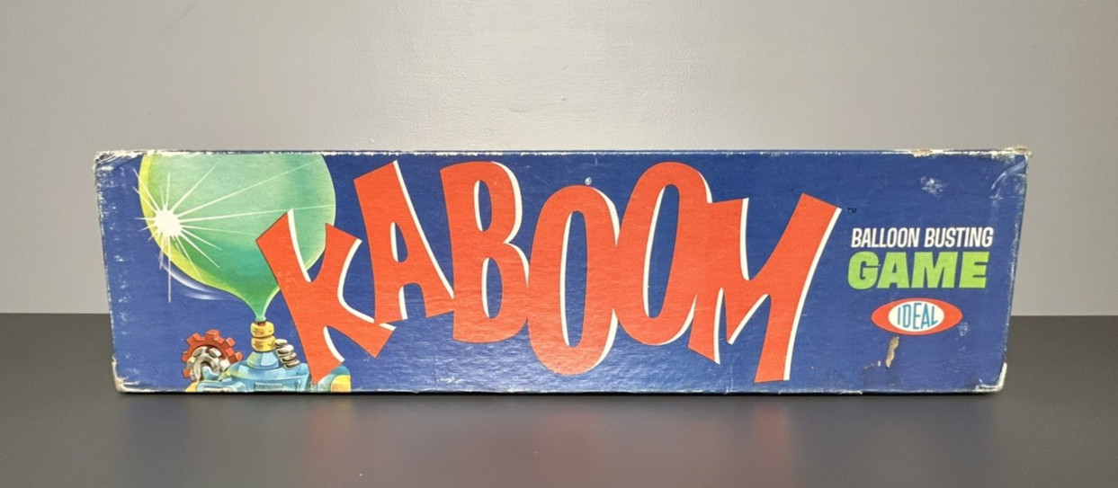 Vintage KABOOM Balloon Busting game 1965 by Ideal