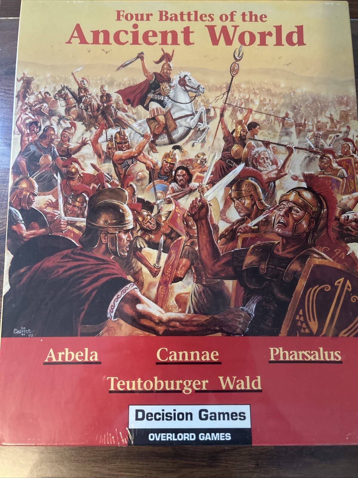 Four Battles of the Ancient World – Decision Overlord Games wargame New & Sealed