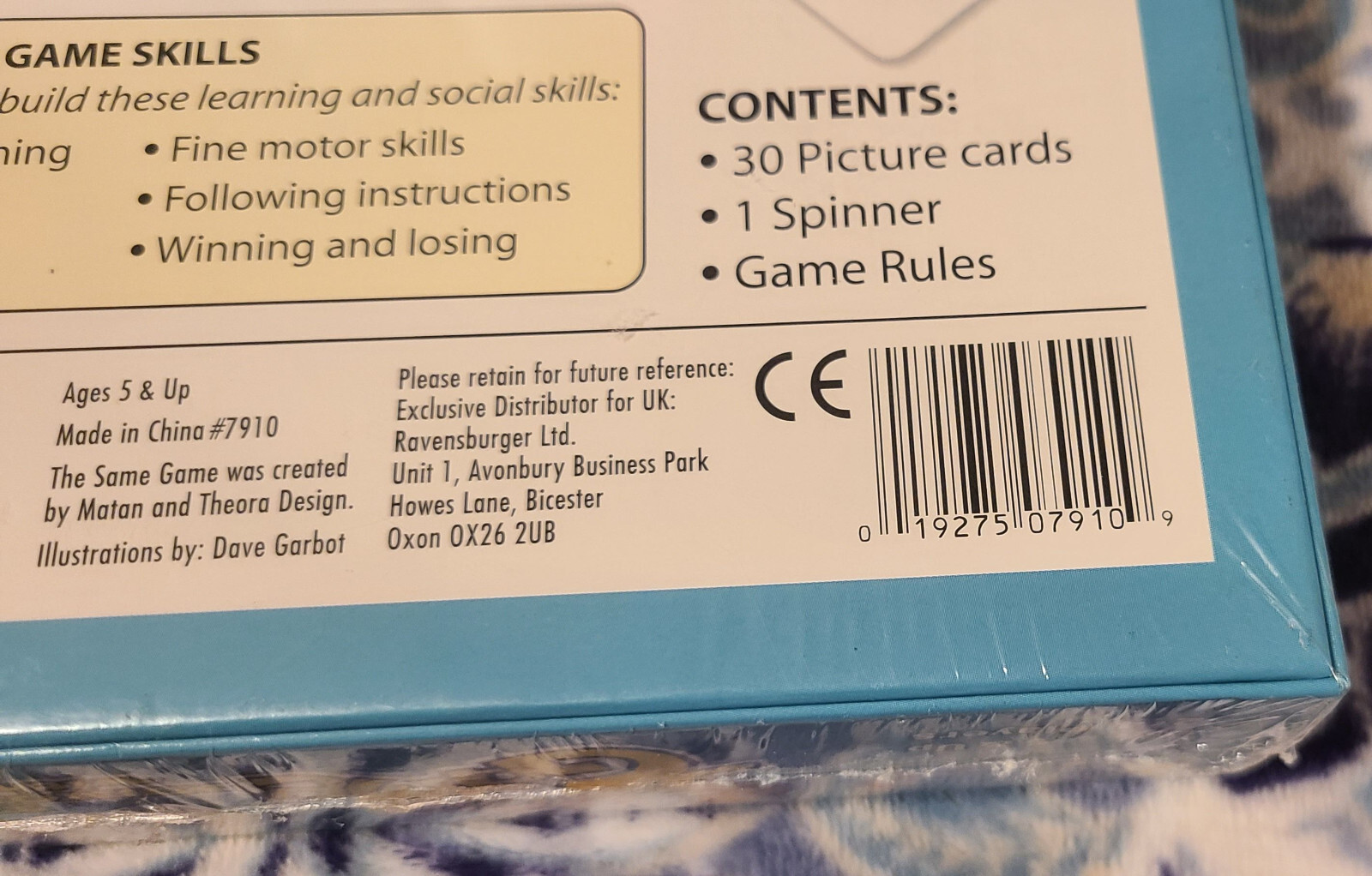 The Same Game The Memory Game With A Spin! From Binary Arts 2002 New 5 Years+++
