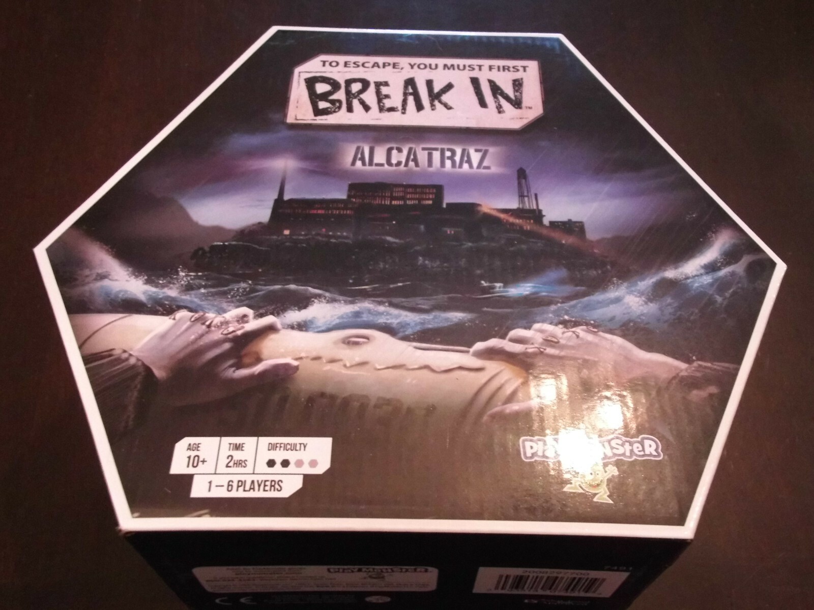x1 Break In Alcatraz Play Monster New Sealed Board Game TexasNerdGames