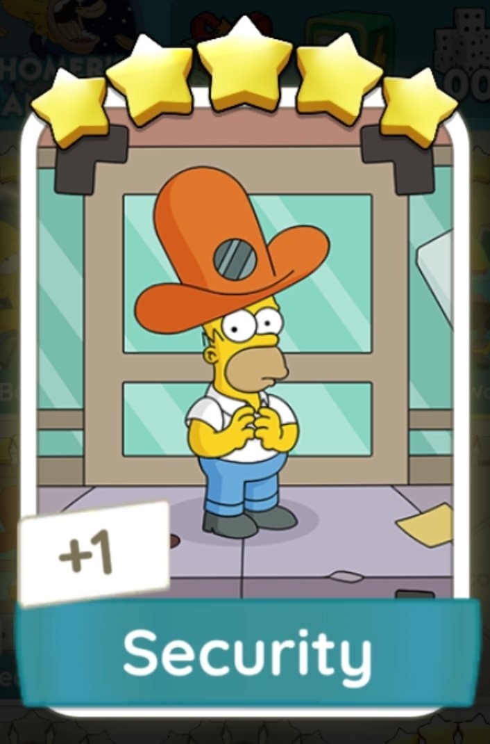 Monopoly Go – Security – Set 19 – The Simpsons Go!