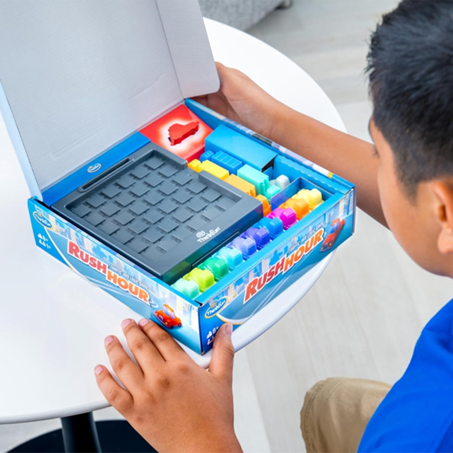 Rush Hour Traffic Jam Game – Trustworthy STEM Toy with Family Fun for Ages 8+