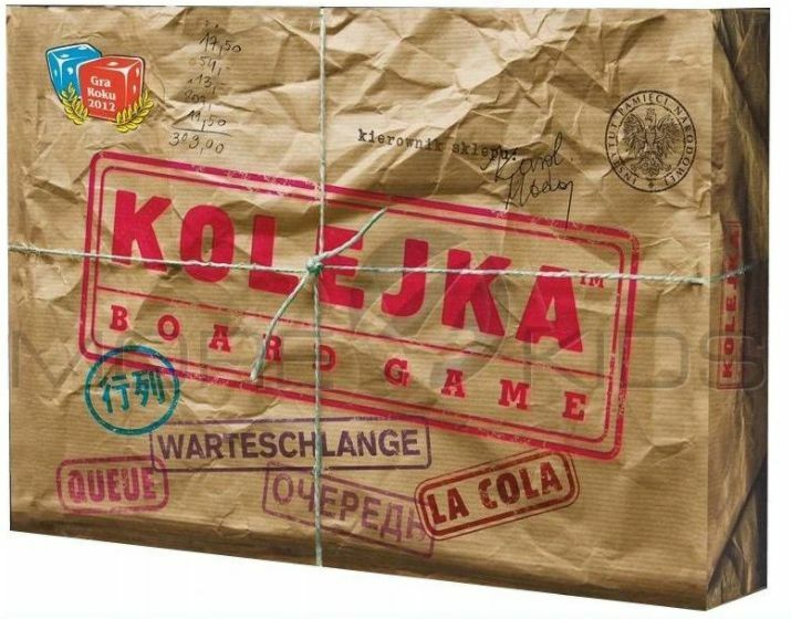 QUEUE KOLEJKA PRL POLISH BOARD GAME ENGLISH VERSION NEW AND SEALED STICKERS
