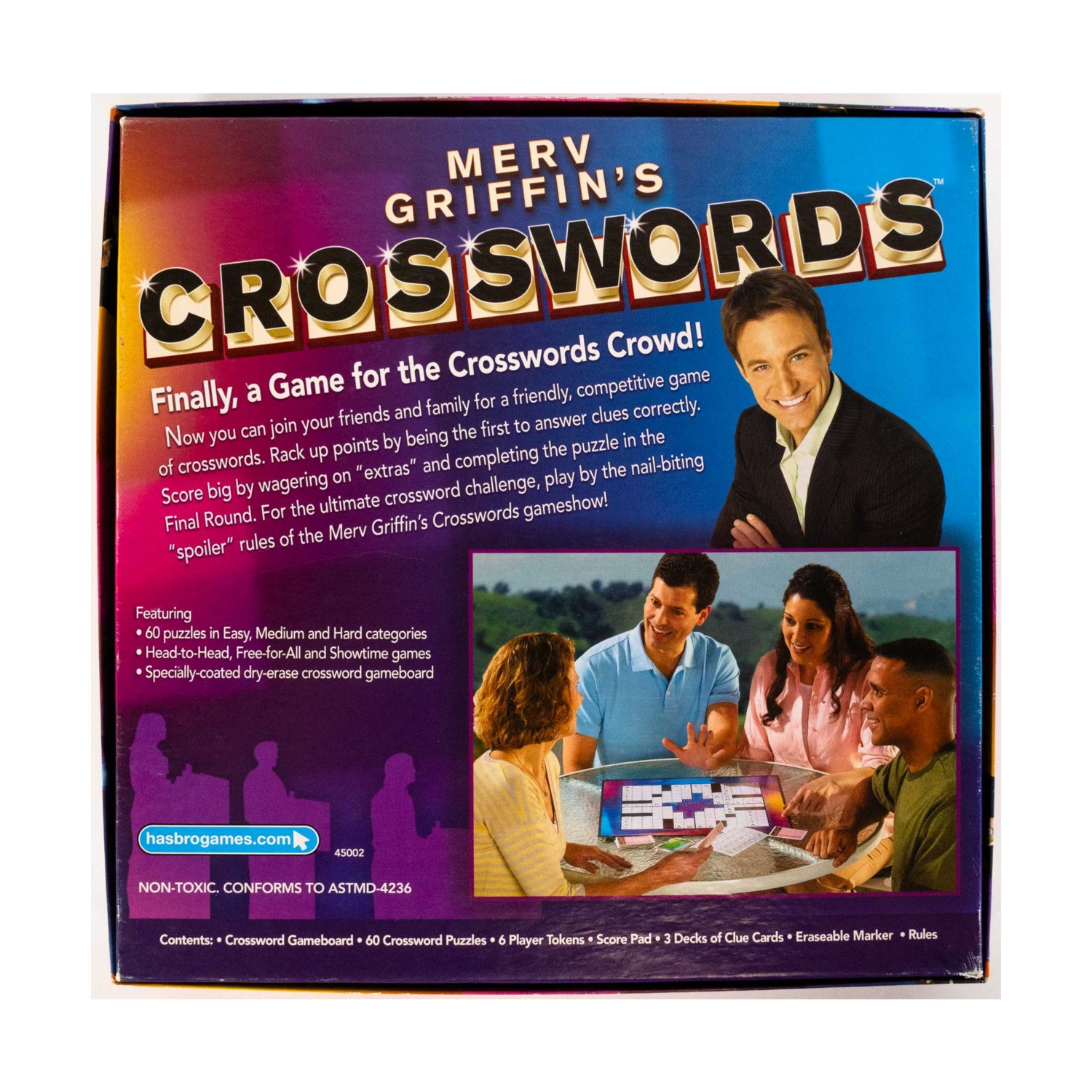 Parker Bros Boardgame Merv Griffin’s Crosswords Box VG+/NM