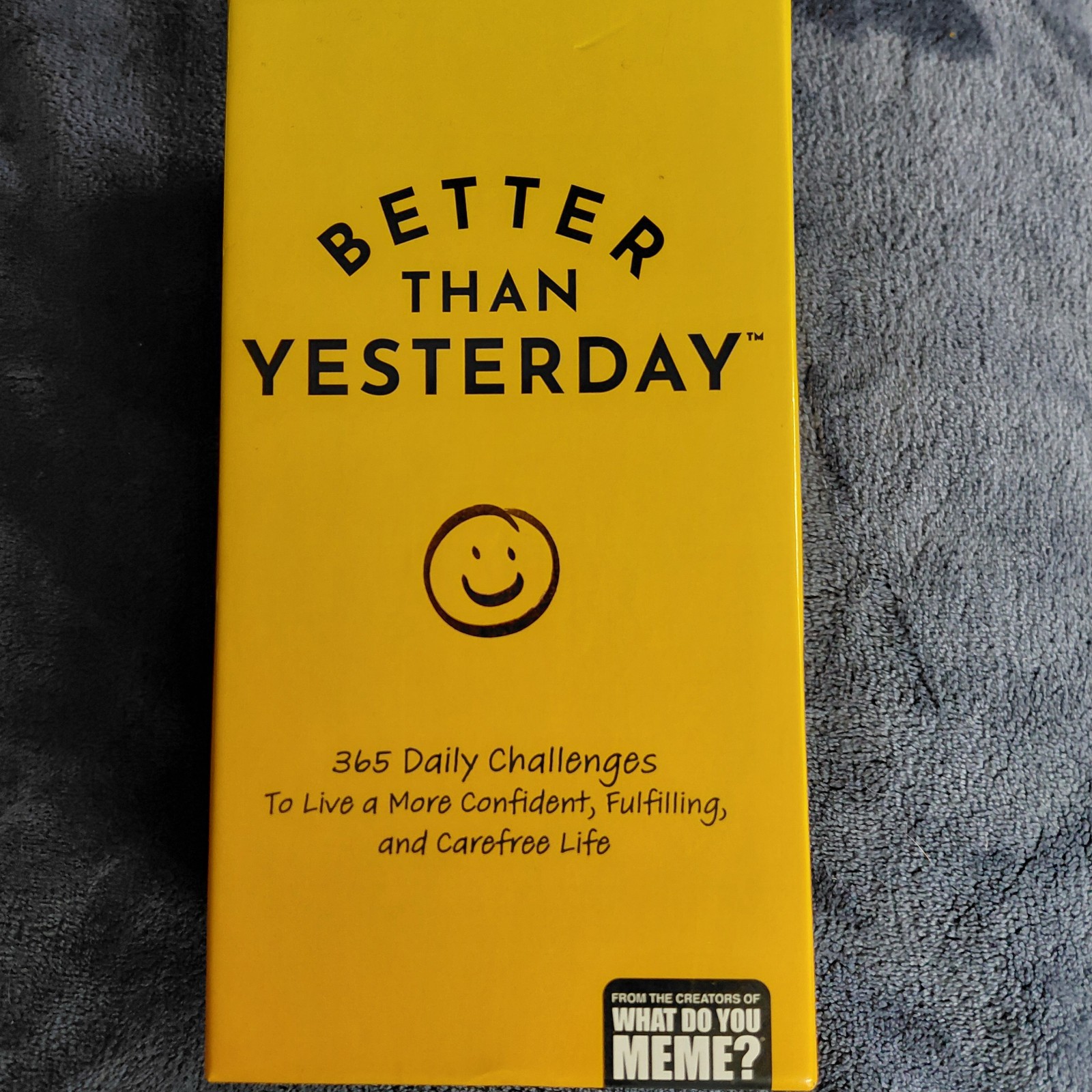 Better Than Yesterday Card Game 365 Daily Challenges… (Brand New)