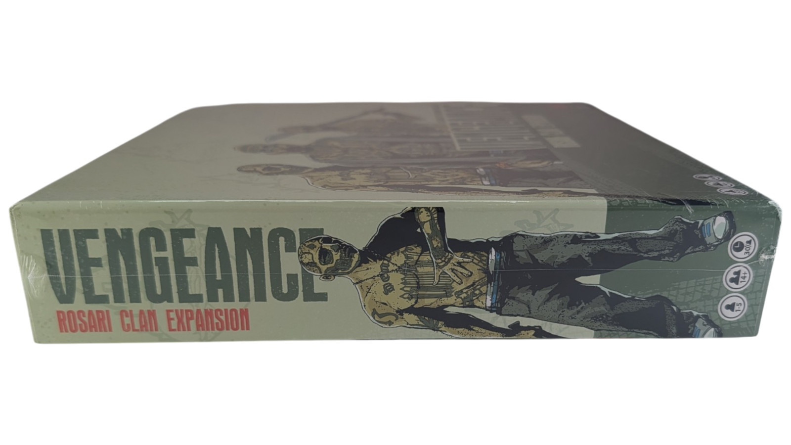 Vengeance Rosari Clan Expansion Board Game Mighty Boards Greenbrier New Sealed