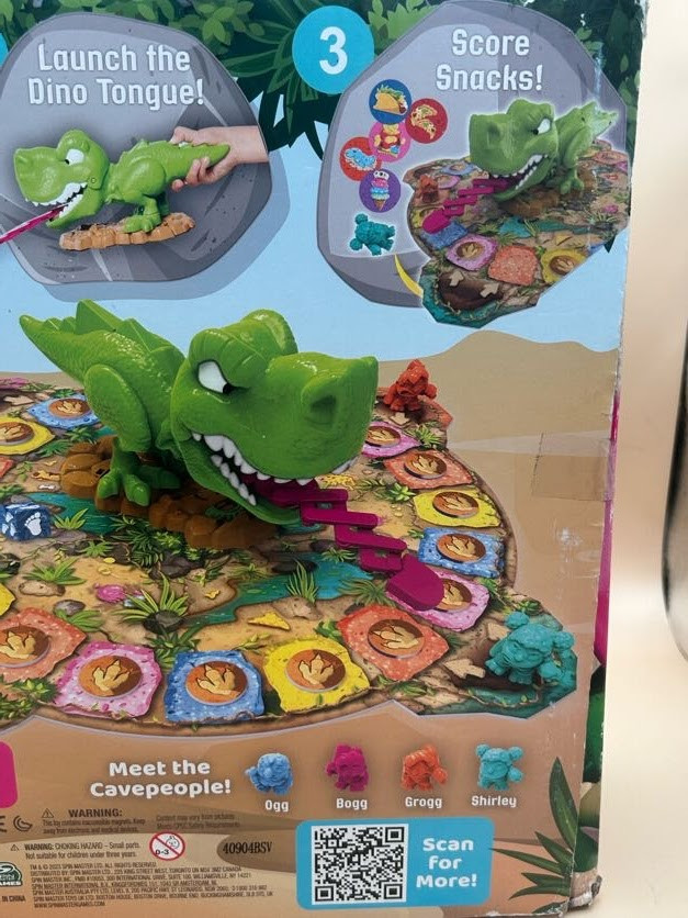 Snack-O-Saurus Rex, Interactive Dinosaur Toy For Kids, Board Games For Family