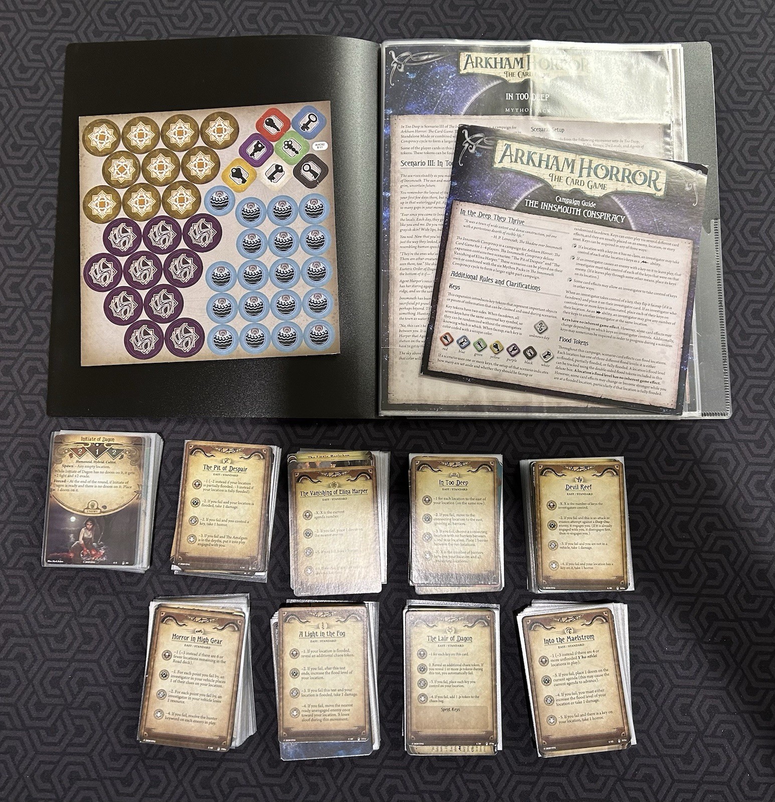 Arkham Horror The Card Game The Innsmouth Conspiracy Campaign Old Format Read