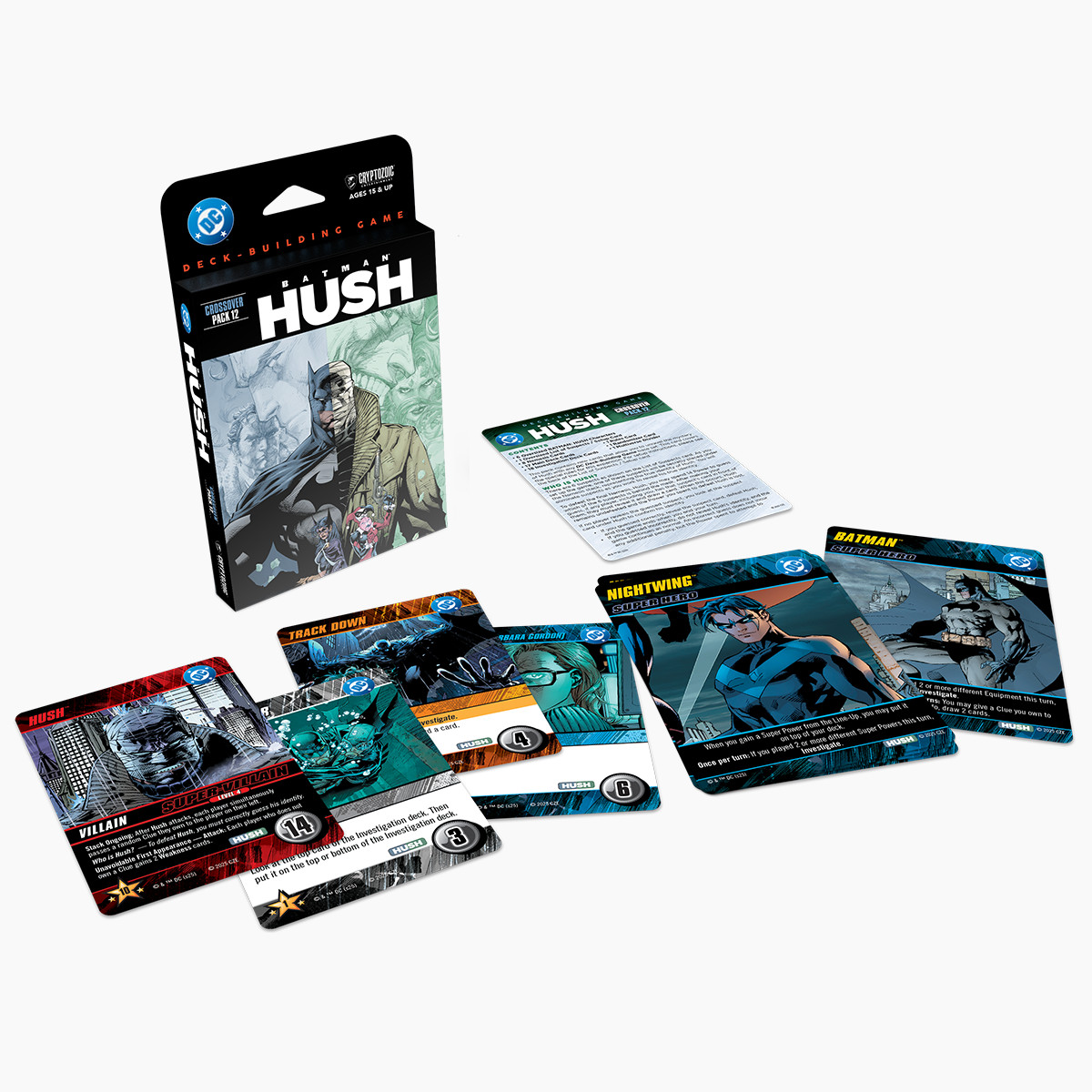 DC Deck-Building Game Crossover Pack 12: Batman: Hush (Kickstarter Edition)