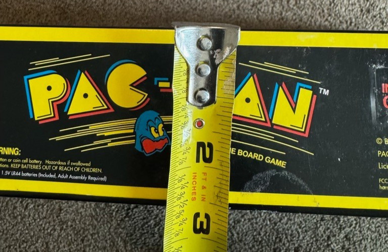 Pac-Man The Board Game Complete – Tested – Classic With Authentic Arcade Sounds!