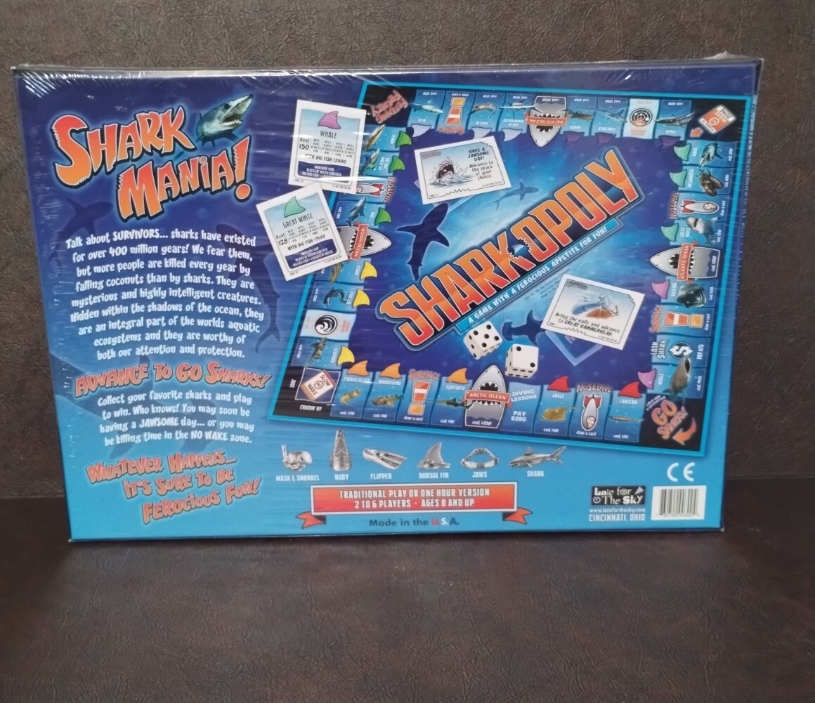 Shark-opoly Board Game