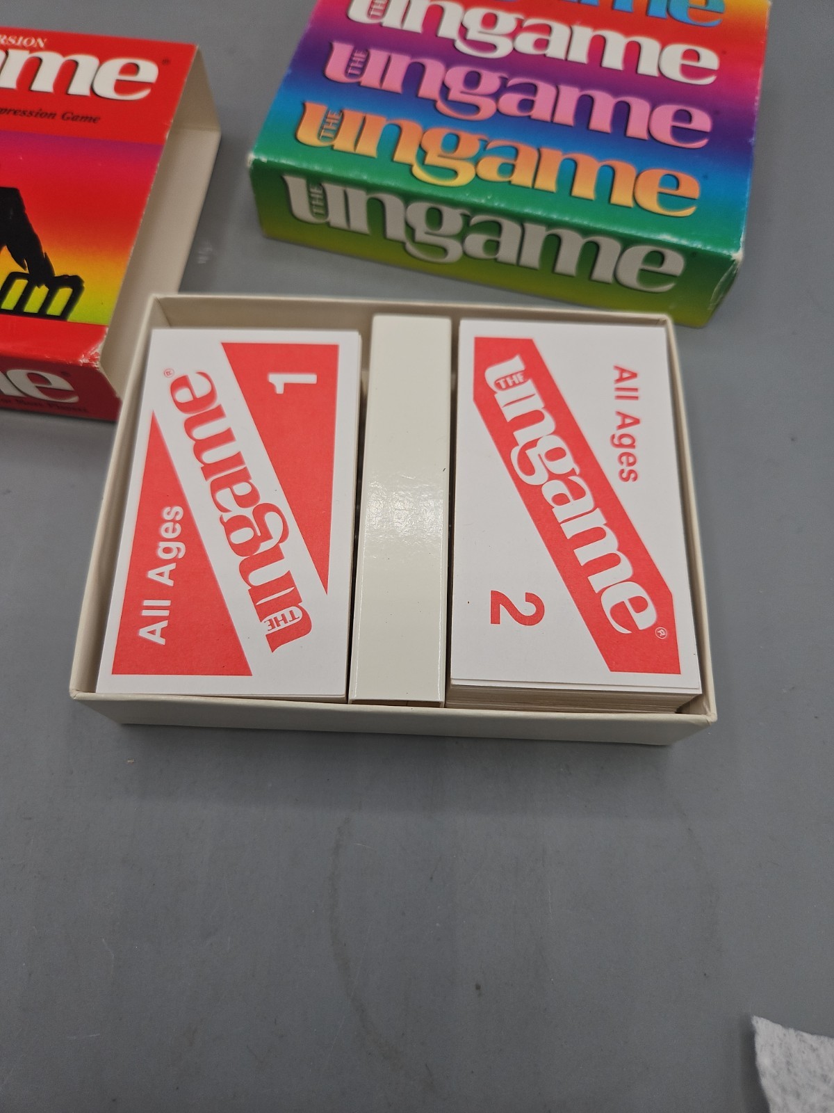 The Ungame All Ages Version Pocket Size Complete Talicor