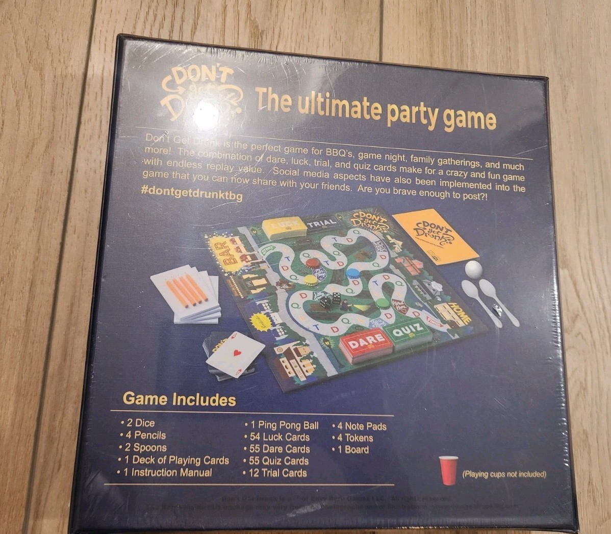 Don’t Get Drunk – The Ultimate Party Game NEW – Card Board Game