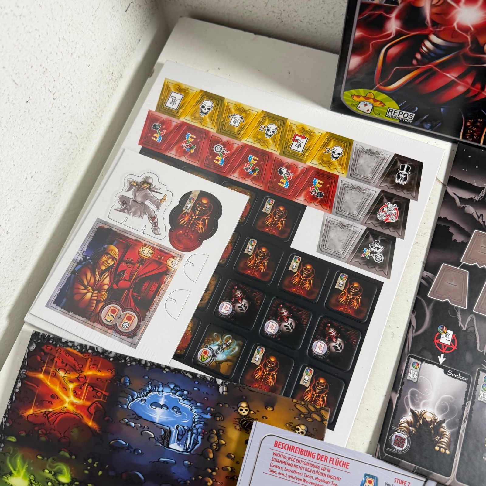 Ghost Stories: Black Secret Repos Production Cooperative Board Game Expansion