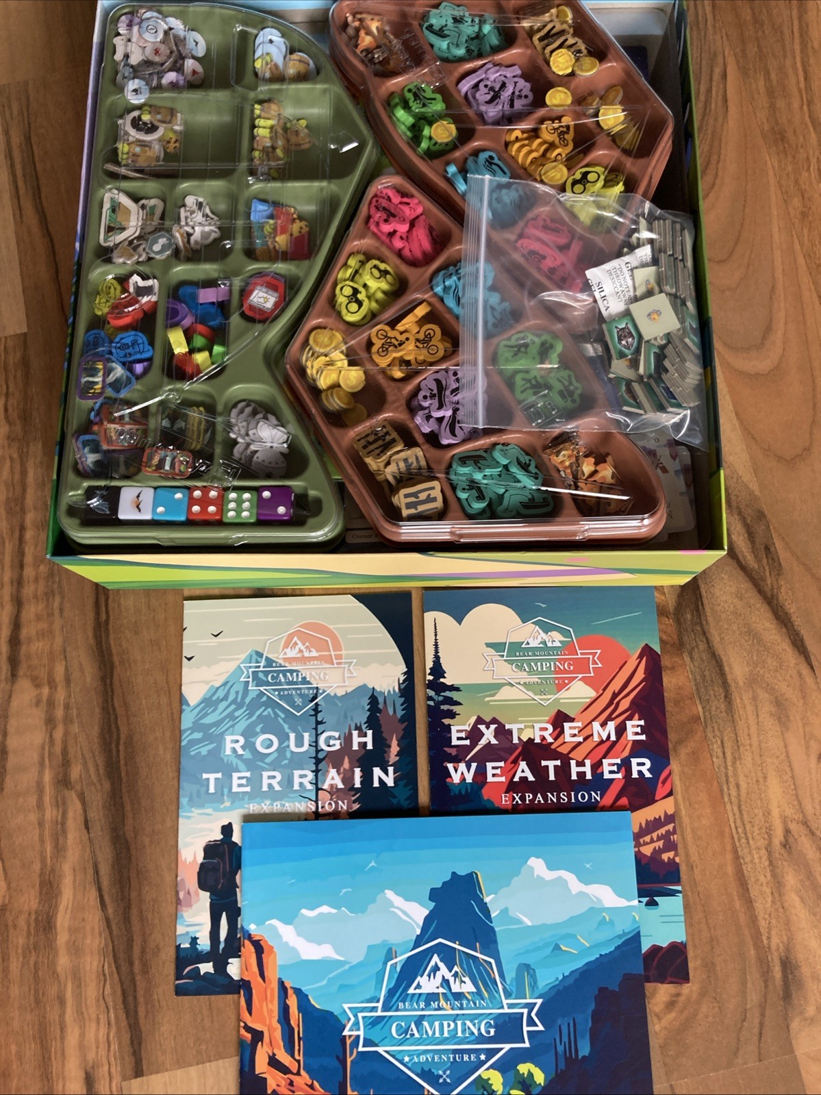 Bear Mountain Camping Adv. Kickstarter Del. Edt + Expansions