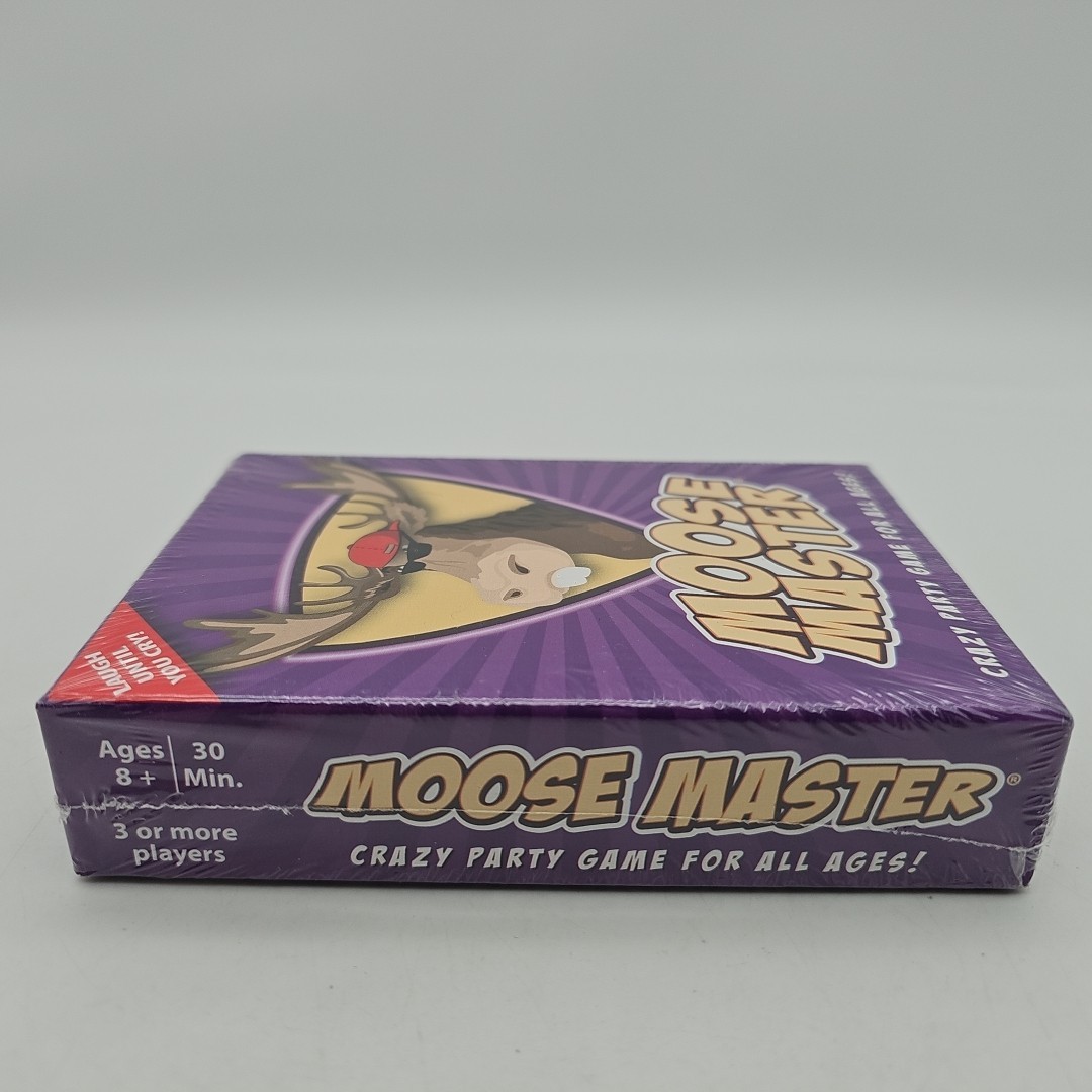 Moose Master Crazy Party Game Laugh Until You Cry Fun For All Ages Torn Seal