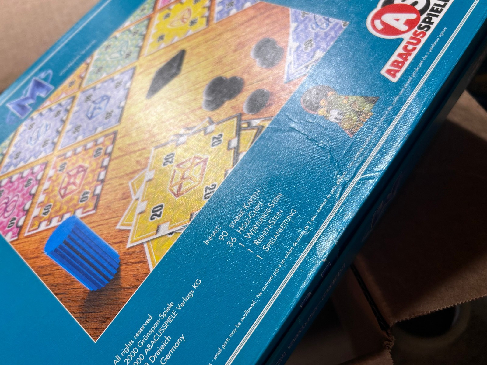 Lot of 7 – Board Game AS Abacusspeile Urland Paris Airlines Emerald Mega Spass M