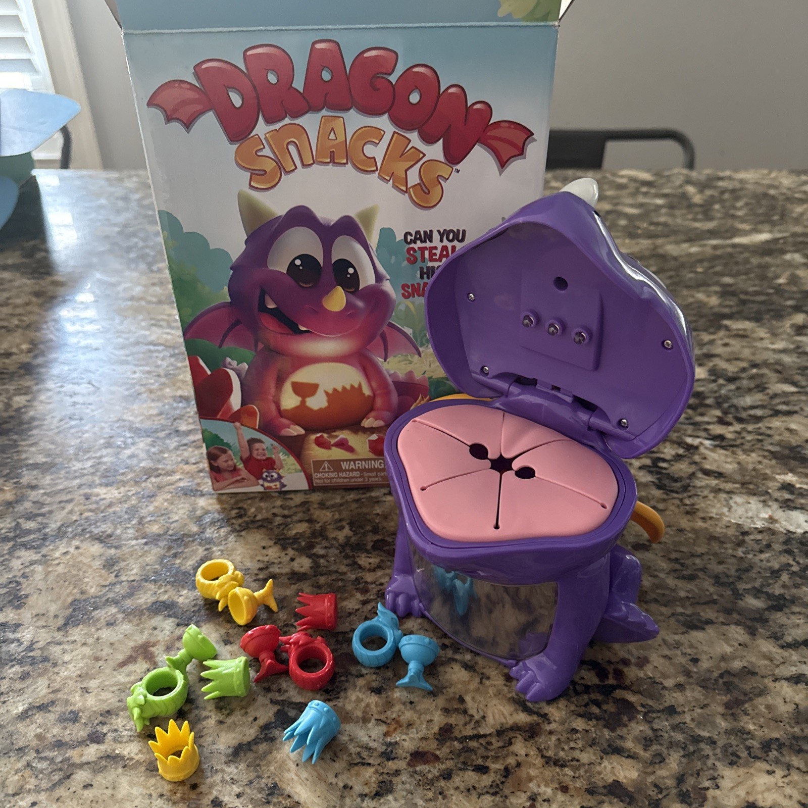 Dragon Snacks Game 2019 Electronic & Sound Ages 4-Up Works Complete