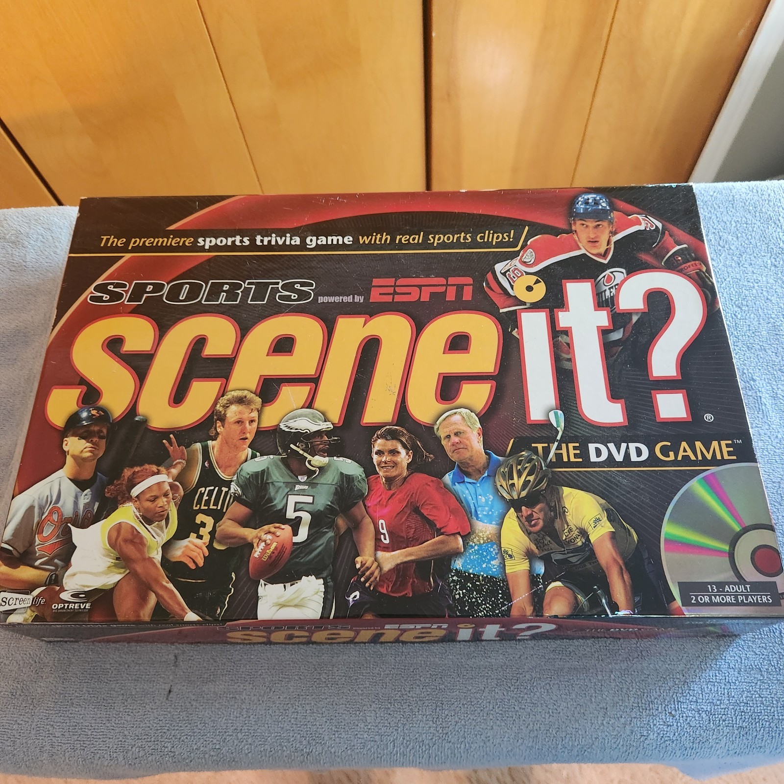 ESPN Scene It? DVD Sports Trivia Game & Who Wants To Be A Millionaire Board Game
