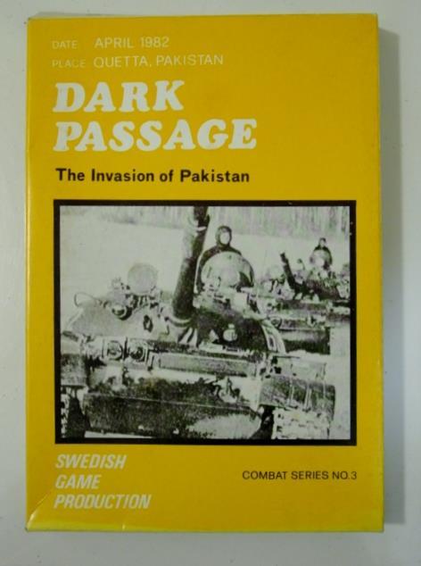 Swedish Game Prod – DARK PASSAGE – The Invasion of Pakistan Game (UNP) EX