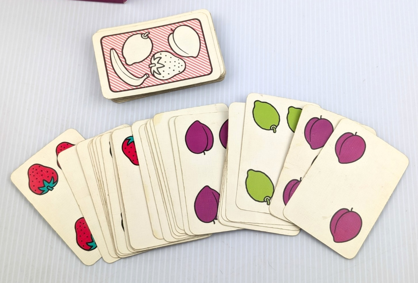1991 Discovery Toys Tutti Frutti Card Game Fun Family 100% COMPLETE 1991