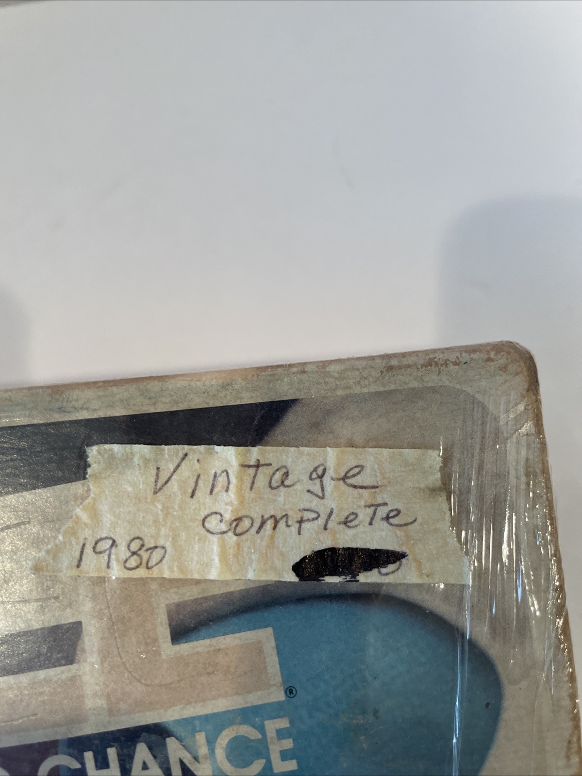 Vintage 1980 Yahtzee Game Box – Red Yellow Dice, Chips, Cup, Score Cards