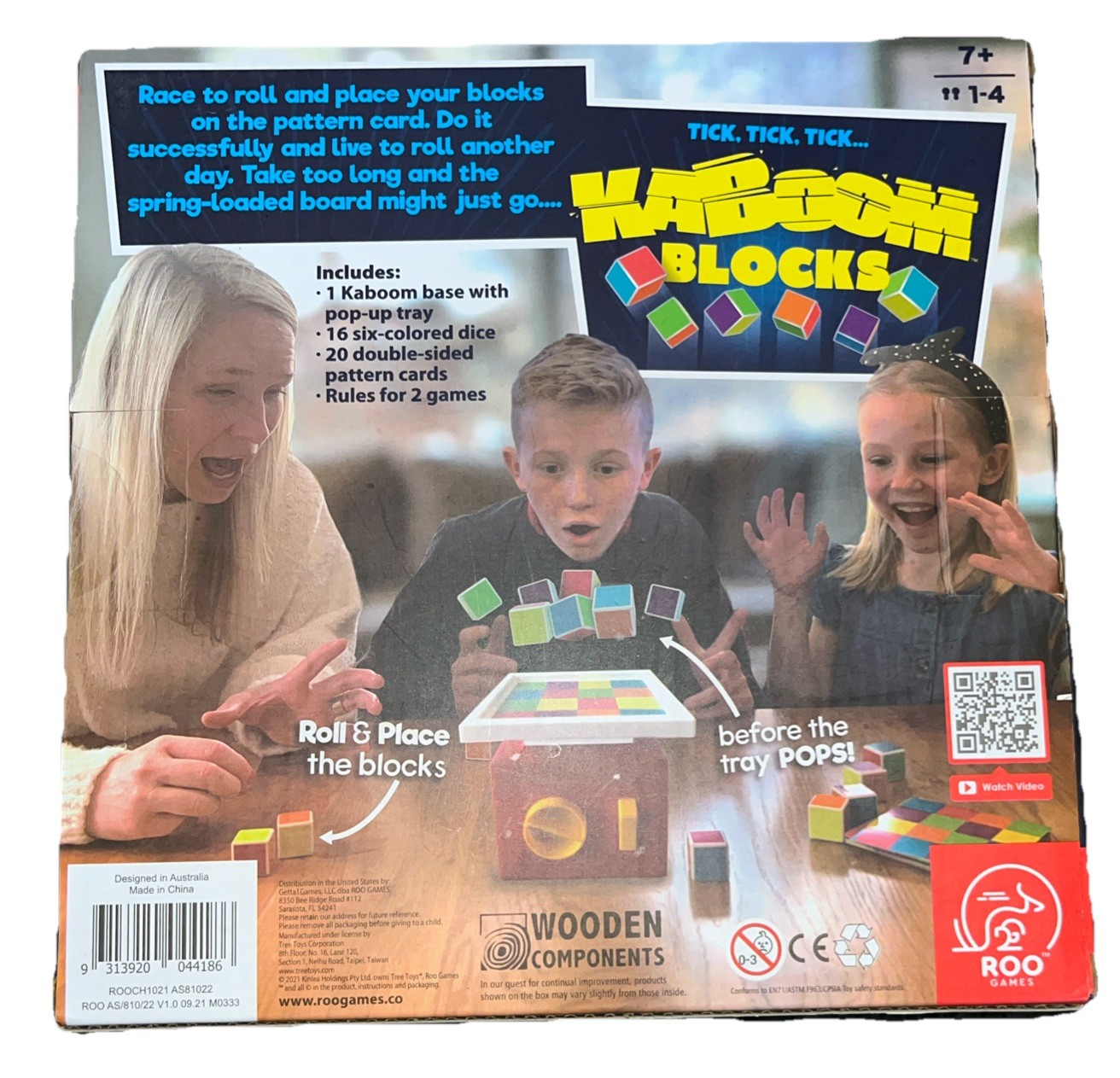 Kaboom Blocks Tick, Tick Tick Game Roll & Race To Place Blocks Before It Pops A4