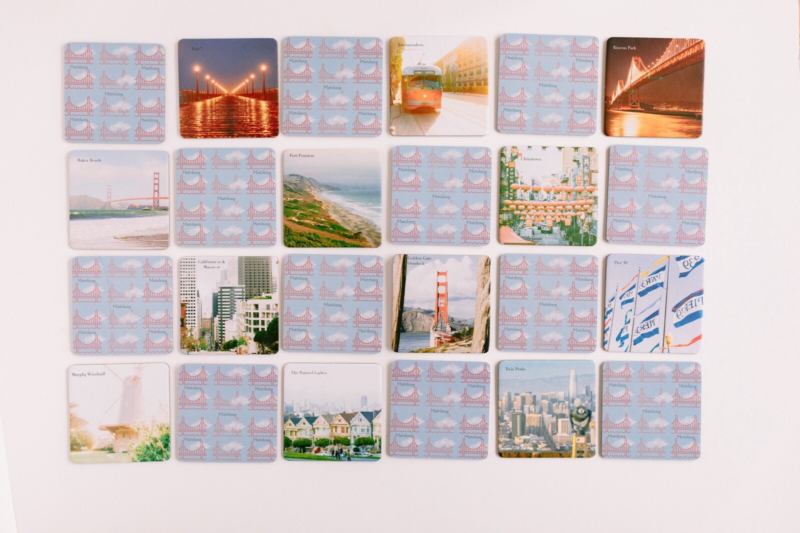 San Francisco Memory Matching Game