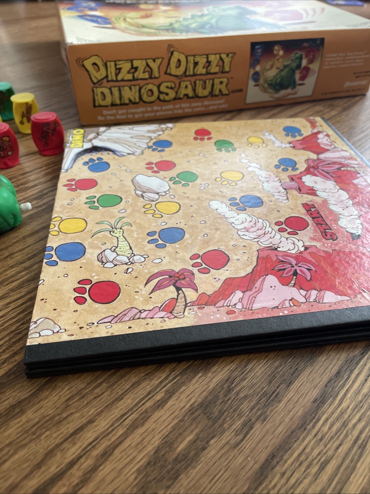 Dizzy, Dizzy Dinosaur – Board Game – Pressman – Complete – Vintage 1987